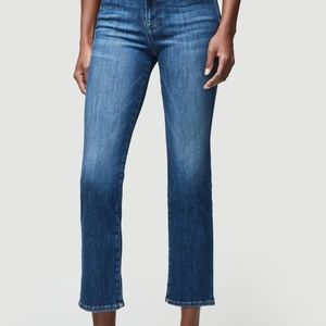 FRAME Denim, Le High Straight Soft Frayed Jeans 29